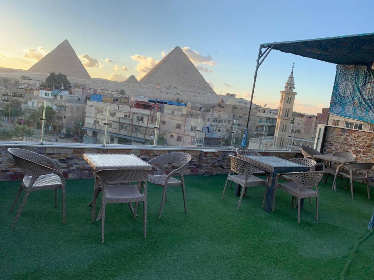 Family Pyramids View Cairo
